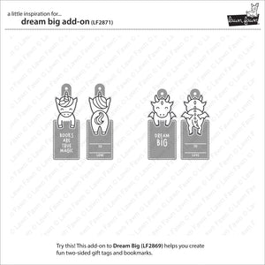 Dream big ( sello y troquel ) -  Lawn Fawn