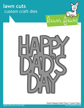 Cargar imagen en el visor de la galería, Giant happy dad's day-  Lawn Fawn

