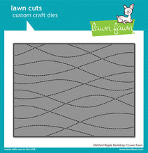 Cargar imagen en el visor de la galería, Stitched ripple backdrop -  Lawn Fawn

