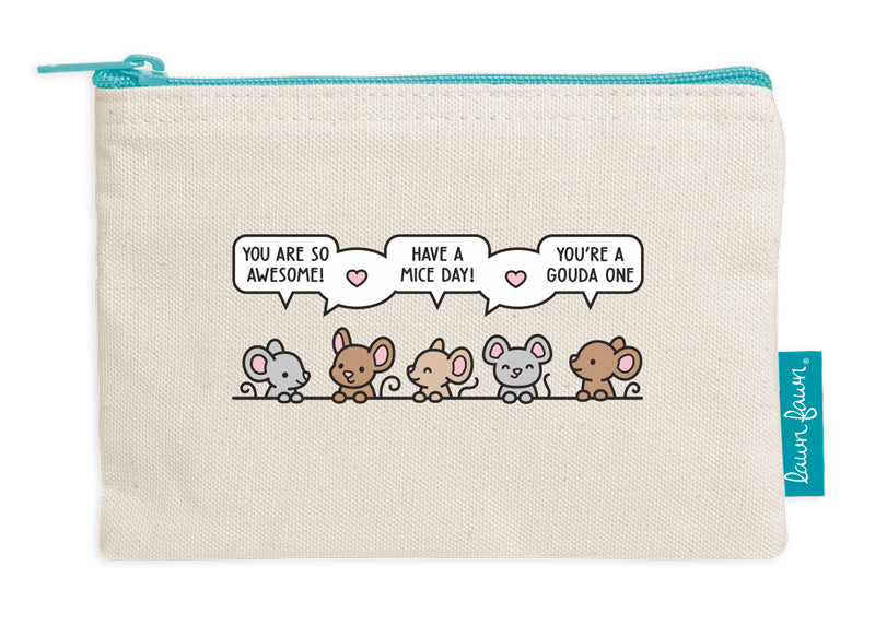 Zipper pouch  have a mice day - Lawn Fawn