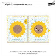 Cargar imagen en el visor de la galería, Magic iris sunflower add-on -   Lawn Fawn
