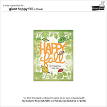 Cargar imagen en el visor de la galería, Giant happy fall-   Lawn Fawn
