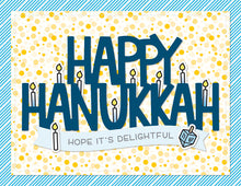 Cargar imagen en el visor de la galería, Giant happy hanukkah-   Lawn Fawn

