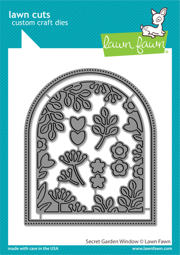 Secret garden window - Lawn Fawn