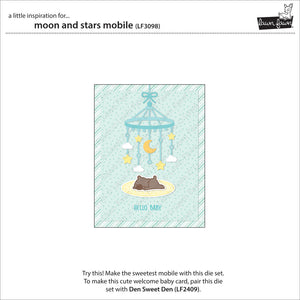 Moon and stars mobile - Lawn Fawn