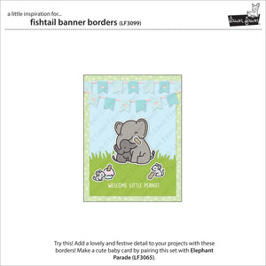 Fishtail banner borders- Lawn Fawn