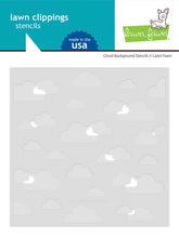 Cargar imagen en el visor de la galería, Cloud background stencils - Lawn Fawn
