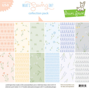 What's sewing on? collection pack- Lawn Fawn