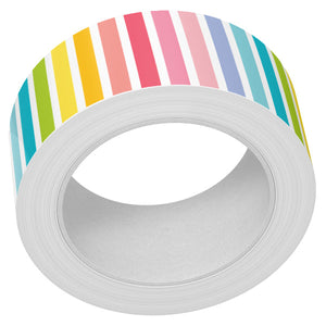 Vertical rainbow stripes washi tape - Lawn Fawn