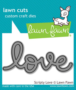 Scripty Love - Lawn Fawn
