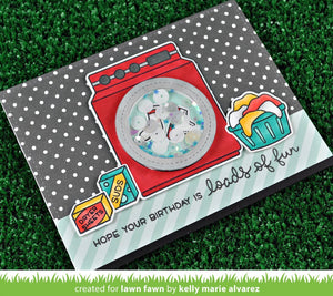 Stitched circle frames  - Lawn Fawn