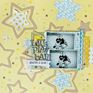 puffy star stackables  - Lawn Fawn