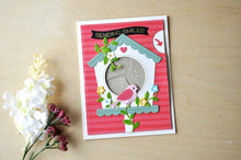 Cargar imagen en el visor de la galería, Magic iris birdhouse add-on- Lawn Fawn
