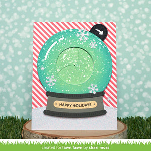 Magic iris snow globe add-on - Lawn Fawn