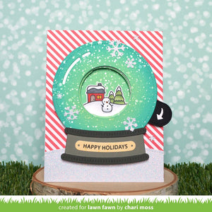 Magic iris snow globe add-on - Lawn Fawn