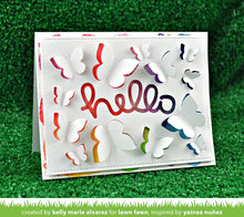 Cargar imagen en el visor de la galería, Scripty hello- Lawn Fawn
