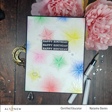 Cargar imagen en el visor de la galería, Crossing Stars 3D Embossing Folder - Altenew
