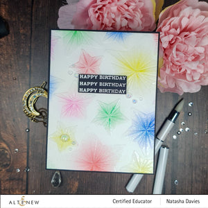 Crossing Stars 3D Embossing Folder - Altenew