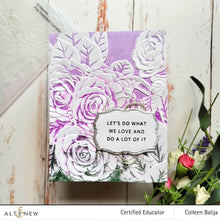 Cargar imagen en el visor de la galería, Pink Perfection Camellia 3D Embossing Folder - Altenew
