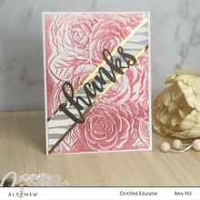 Cargar imagen en el visor de la galería, Pink Perfection Camellia 3D Embossing Folder - Altenew
