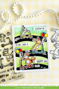 Scootin' by - Lawn Fawn