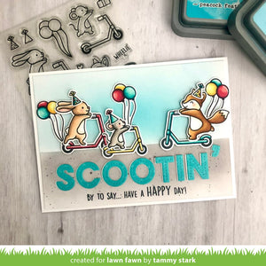 Scootin' by - Lawn Fawn