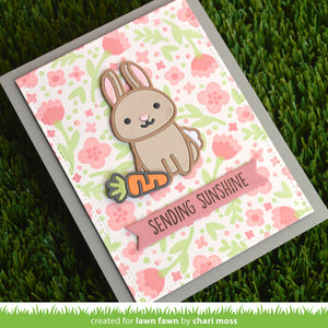 Spring blossoms background stencils- Lawn Fawn
