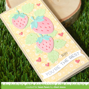 Strawberry patch- Lawn Fawn