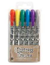 Cargar imagen en el visor de la galería, Distress® Crayons Set 4 - Tim Holtz
