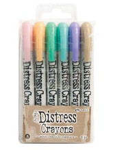 Cargar imagen en el visor de la galería, Distress® Crayons Set 5 - Tim Holtz
