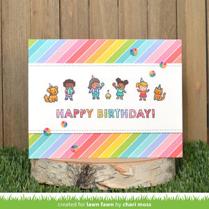 Giant birthday messages- Lawn Fawn