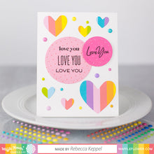 Cargar imagen en el visor de la galería, Enamel Dots JJ&#39;s Rainbow - Waffle Flower
