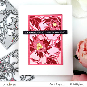 Dog Rose Panel A & B Die Bundle - Altenew