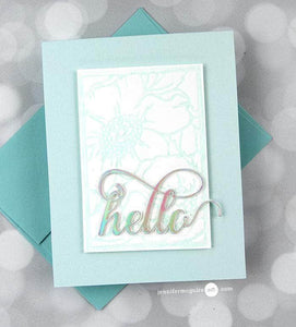 Dog Rose Panel A & B Die Bundle - Altenew