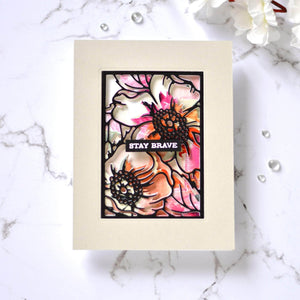 Dog Rose Panel A & B Die Bundle - Altenew
