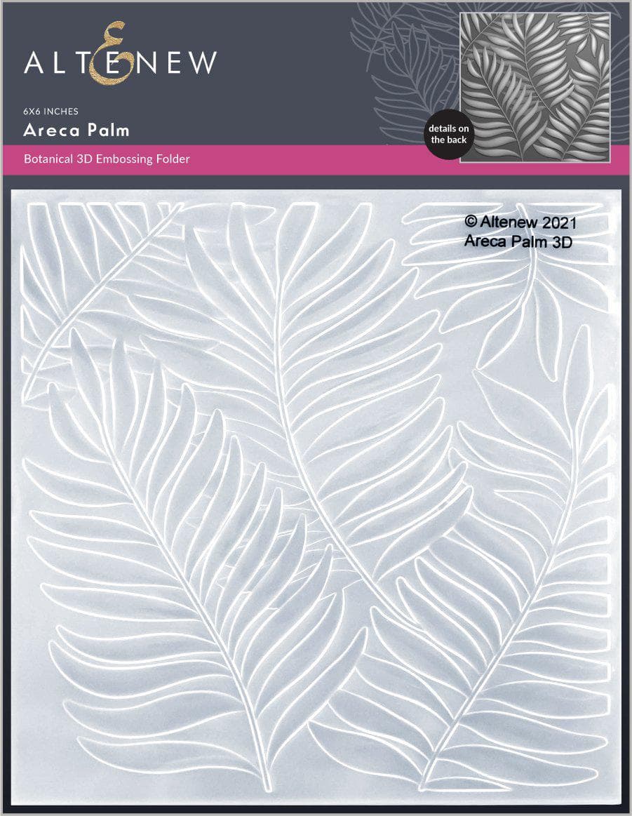 Areca Palm 3D Embossing Folder  - Altenew