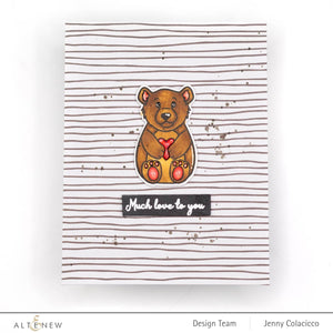 Cuddly Bear Stamp & Die Bundle- Altenew