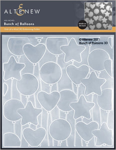 Bunch of Balloons 3D Embossing Folder  - Altenew