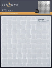 Cargar imagen en el visor de la galería, Woven Basket3D Embossing Folder  - Altenew
