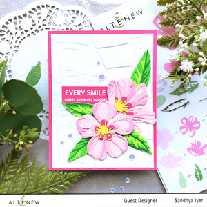 Zentangle Patterns 3D Embossing Folder  - Altenew