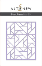 Cargar imagen en el visor de la galería, Simple Shapes Cover Die - Altenew
