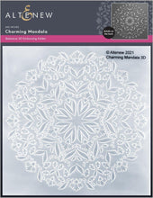 Cargar imagen en el visor de la galería, Charming Mandala 3D Embossing Folder  - Altenew
