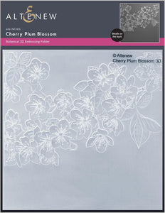 Cherry Plum Blossom 3D Embossing Folder  - Altenew
