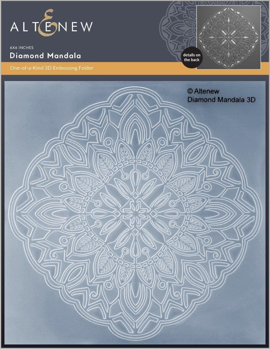 Diamond Mandala 3D Embossing Folder  - Altenew