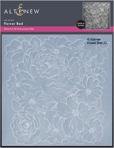 Flower Bed 3D Embossing Folder  - Altenew