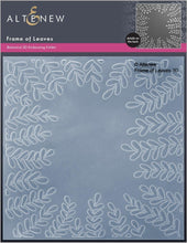 Cargar imagen en el visor de la galería, Frame of Leaves 3D Embossing Folder - Altenew
