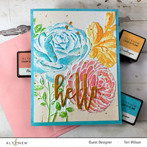 Playful Blooms 3D Embossing Folder  - Altenew
