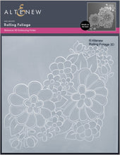 Cargar imagen en el visor de la galería, Rolling Foliage  3D Embossing Folder Geometric - Altenew
