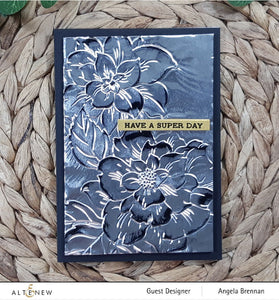 Sunshine Blossoms 3D  Embossing Folder - Altenew